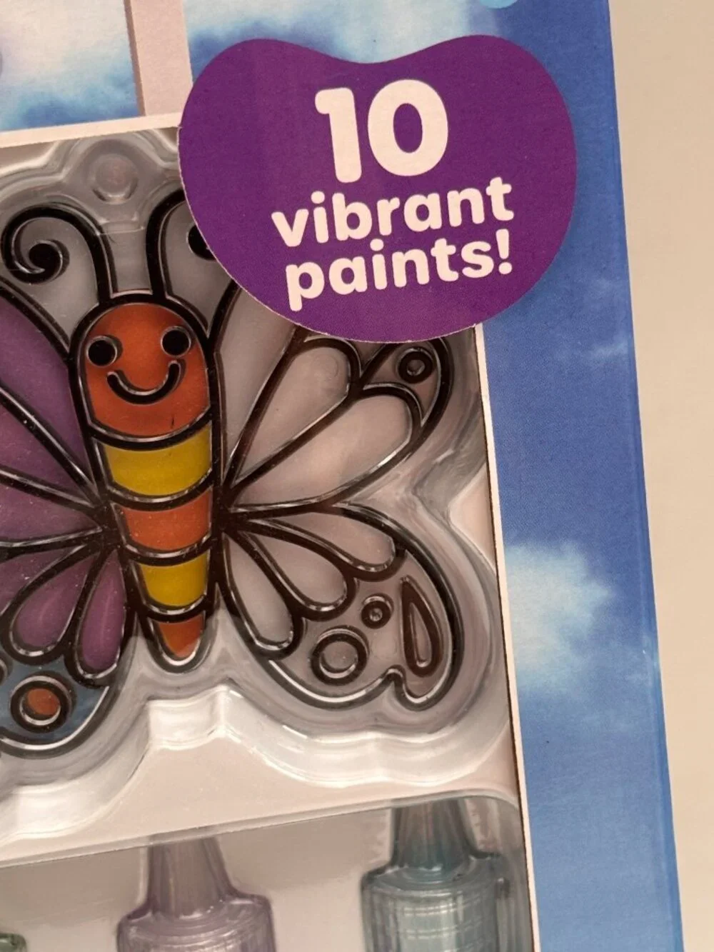 Make It Mine Window Art Kit With 10 Paints & 20 Projects For Kids Ages 6+